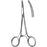 Sklar Sklar Hemostatic Forceps Halsted-Mosquito 5 Inch Surgical Grade Stainless Steel NonSterile Ratchet Lock Finger Ring Handle Curved Serrated Tip - 18-1150