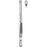 Sklar - Dressing Forceps Singley-Tuttle 9 Inch Length OR Grade Stainless Steel NonSterile NonLocking Thumb Handle Straight Serrated Fenestrated Oval Tips - 36-1290