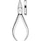 Sklar Sklar Flat Nose Pliers 5-1/2 Inch Stainless Steel Square End Cross Serrated Jaws - 40-1778
