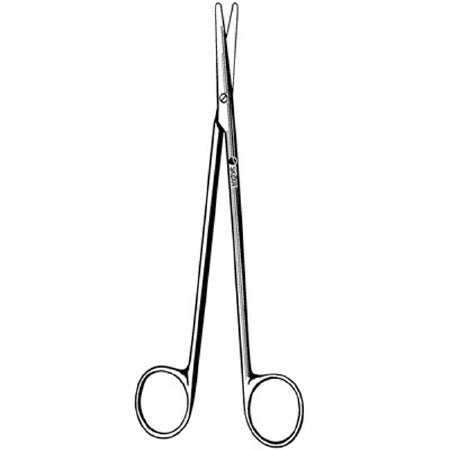Sklar Sklar Dissecting Scissors Metzenbaum-Nelson 10 Inch Length OR Grade Stainless Steel NonSterile Finger Ring Handle Straight Blunt/Blunt - 55-9310