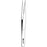 Sklar - Tissue Forceps Jeweler 4-1/2 Inch Length Surgical Grade Stainless Steel NonSterile NonLocking Thumb Handle Straight No. 3 Fine Pointed Tips with Smooth Jaws - 66-7447