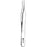 Sklar Sklar Tissue Forceps Jeweler 4-1/2 Inch Surgical Grade Stainless Steel NonSterile NonLocking Thumb Handle Straight #4 Delicate Fine Pointed Tips w/Smooth Jaws - 66-7542