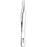 Sklar - Tissue Forceps Jeweler 4-1/2 Inch Length Surgical Grade Stainless Steel NonSterile NonLocking Thumb Handle Straight No. 4 Delicate Fine Pointed Tips with Smooth Jaws - 66-7542