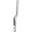Sklar Ear Forceps Lucae 5-1/2 Inch Surgical Grade Stainless Steel NonSterile NonLocking Thumb Handle Straight Serrated Tip - 67-1455