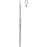 Sklar - Ear Curette Billeau 6-1/2 Inch Length Round Knurled Handle Large Tip Sharp Teardrop Loop Tip - 67-2523