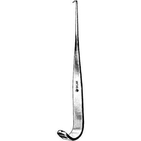 Sklar - Tracheal Tenculum Hook 5-3/4 Inch, Jackson - 78-3550