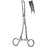 Sklar Sklar Hemorrhoid Forceps 7-1/4 Inch Surgical Grade Stainless Steel NonSterile Ratchet Lock Finger Ring Handle Angled Serrated Tip - 80-1872