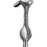 Sklar - Vaginal Speculum/Retractor Auvard NonSterile OR Grade Stainless Steel X-Long Single-ended Angled 90° Weighted 2.5 lbs. Reusable Without Light Source Capability - 90-3530