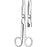 Sklar Merit Operating Scissors 5-1/2 Inch Length Office Grade Stainless Steel NonSterile Finger Ring Handle Straight Sharp/Blunt - 97-272