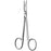 Sklar Merit Iris Scissors 4-1/2 Inch Length Office Grade Stainless Steel Finger Ring Handle Straight Sharp/Sharp - 98-104