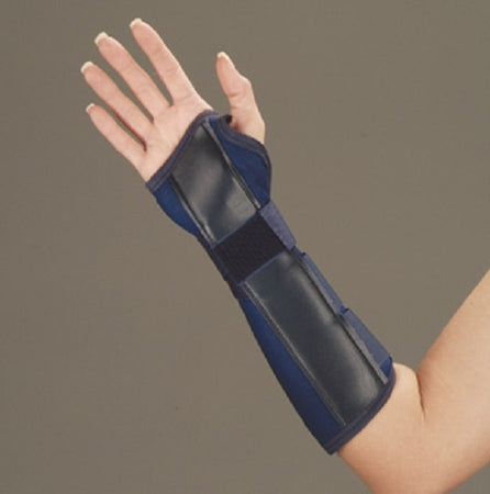 Deroyal Wrist Splint Canvas Right Hand Blue X-Large - 1050115