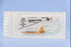 Ethibond - Suture with Needle Nonabsorbable Coated Green Suture Braided Polyester Size 3 - 0 30 Inch Suture 1-Needle 60 mm Length Straight Conventional Cutting Needle - X622H