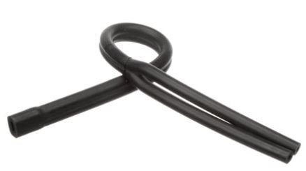 Welch Allyn - Tubing, Stethoscope Black, Two Joined Tubes For use with Harvey Stethoscope - 5079-105