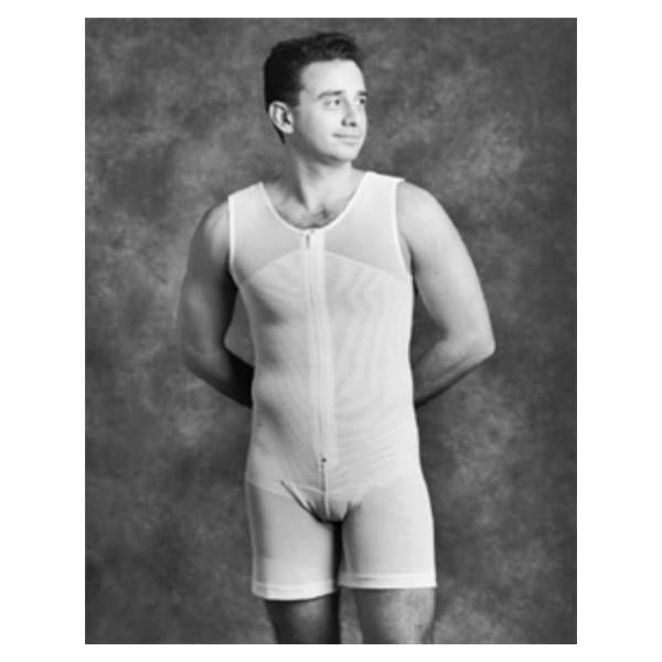 ES Medical Garment Compression Abdominal/Gynecomastia Large Men White Ea - PP08L