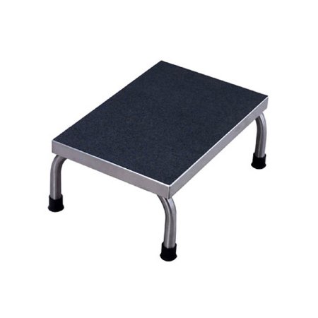 UMFmedical - Step Stool 1 Step Stainless Steel Frame 7-3/4 Inch Step Height - SS8374