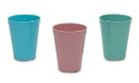 Medegen Medical Products LLC Medegen Graduated Tumbler 9 oz. Seafoam Green Plastic Reusable - 18120