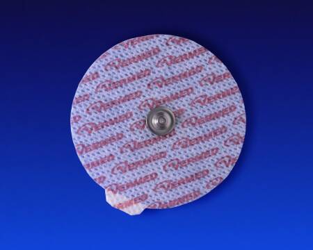 Performance Plus - ECG Snap Electrode Monitoring Non-Radiolucent Cloth Backing 5 per Pack - Vermont Medical - A10007-5