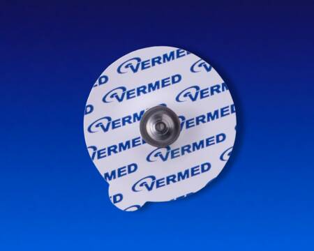 SilveRest - ECG Snap Electrode Resting Non-Radiolucent Foam Backing 10 per Pack - Vermont Medical - A10009