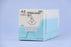 J & J Healthcare Systems Perma-Hand Suture with Needle Nonabsorbable Coated Black Suture Braided Silk Size 4-0 18 Inch Suture 1-Needle 24 mm Length 3/8 Circle Reverse Cutting Needle - 629G