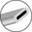 Visitec - Cortical Cleaving Hydrodissector Flat End 0.40 X 22 mm Length Angled 45° 11 mm from End - 585158