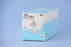 Perma-Hand - Suture with Needle Nonabsorbable Coated Black Suture Braided Silk Size 3 - 0 18 Inch Suture 1-Needle 22 mm Length 1/2 Circle Reverse Cutting Needle - 632G