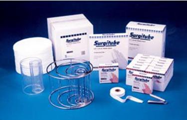 Surgitube - Tubular Retainer Dressing Cotton 5/8 Inch X 50 Yard Size 1 Beige Small Finger / Toe NonSterile - GL209