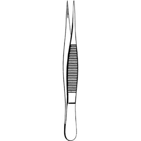 Sklar Merit Splinter Forceps 4-1/2 Inch Physician Grade Stainless Steel NonSterile NonLocking Thumb Handle Straight - 97-781
