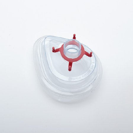 Teleflex Medical - Anesthesia Mask Elongated Style Adult Size 5 Hook Ring - 158600