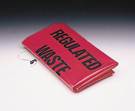 Medegen Medical Products LLC Medi-Waste System Biohazard Waste Bag 40 gal. Red Polyethylene 39.5 X 39.7 Inch - 1122-07
