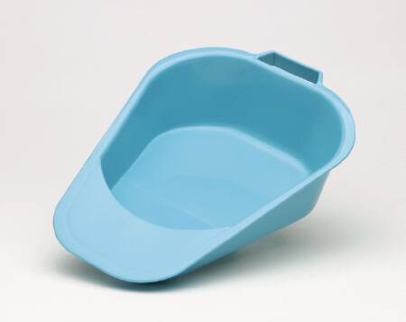Medegen Medical Products LLC Medegen Fracture Bedpan Blue 1 Quart / 946 mL - 81