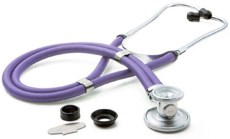 Adscope - Sprague Stethoscope Lavender 2-Tube 22 Inch Tube Double-Sided Chestpiece - 641LV