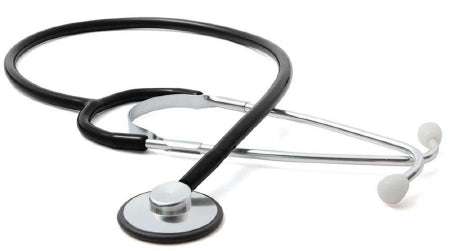 Proscope 660 - Classic Stethoscope Black 1-Tube 21 Inch Tube Single Head Chestpiece - 660BK