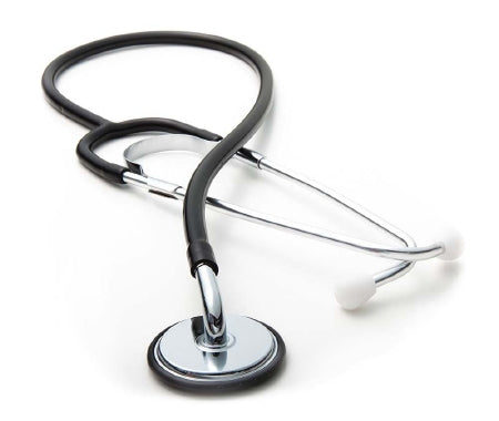Proscope - Bowles Stethoscope Black 1-Tube 22 Inch Tube Single Head Chestpiece - 662