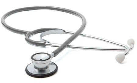 Proscope 670 - Classic Stethoscope Gray 1-Tube 21 Inch Tube Double-Sided Chestpiece - 670G