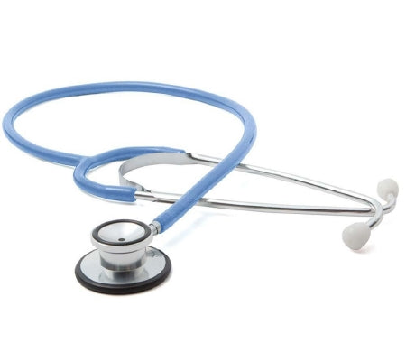 Proscope 670 - Classic Stethoscope Blue 1-Tube 21 Inch Tube Double-Sided Chestpiece - 670LB