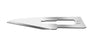 Cincinnati Surgical - Surgical Blade Carbon Steel No. 11 Sterile Disposable Individually Wrapped - 0011