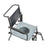 Drive Medical Upholstered Drop Arm Wheeled Commode