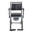 Drive Medical Upholstered Drop Arm Wheeled Commode
