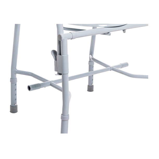 Drive Medical Deluxe Steel Drop-Arm Commode