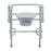Drive Medical Deluxe Steel Drop-Arm Commode