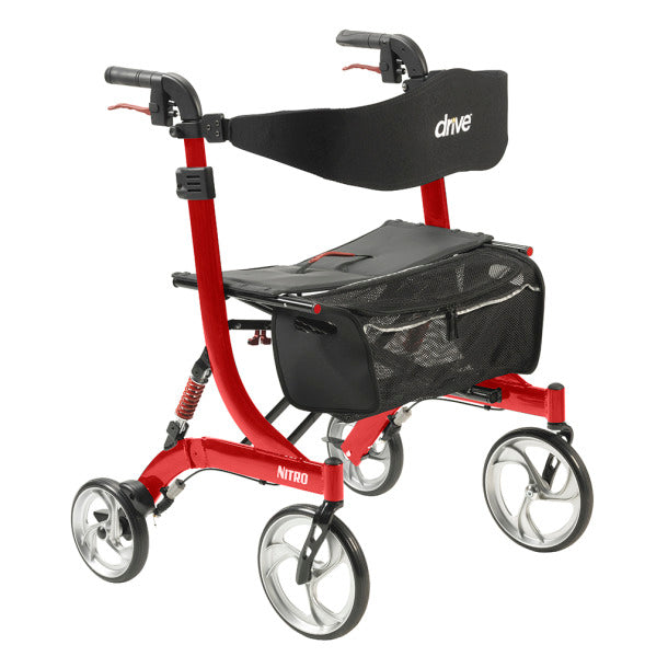Drive Medical Nitro HD Hemi Height Rollator