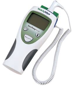 SureTemp - Electronic Probe Thermometer Oral / Rectal / Axillary Probe Wall Mount - 01692-300