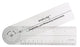 Fabrication Enterprises Baseline Goniometer 0 - 360 Degree Inches and Centimeters 5 Inch - 12-1006
