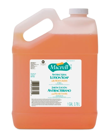 GOJO Micrell Antibacterial Soap Lotion 1 gal. Jug Scented - 9755-04