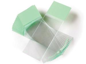 Surgipath X-tra - Charged Microscope Slide 25 X 75 X 1 mm White End - 75809-490