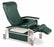Winco Multi-Position Recliner Blue Ridge Vinyl Upholstered Four Swivel Casters Four Swivel Casters - 6541-17