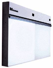 Wolf X-Ray Trimline Plus Hi-Lo X-Ray Illuminator 2 Bank 1 Tier 6 Lamp 15 W Wall Mount - 29002