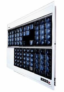 Wolf X-Ray Trimline Plus X-Ray Illuminator 1 Bank 1 Tier 4 Lamp 15 W Wall Mount - 29401