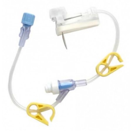 Gripper - Huber Infusion Set 20 Gauge 1 Inch 8 Inch Tubing Needless Y-site - 21-2948-24