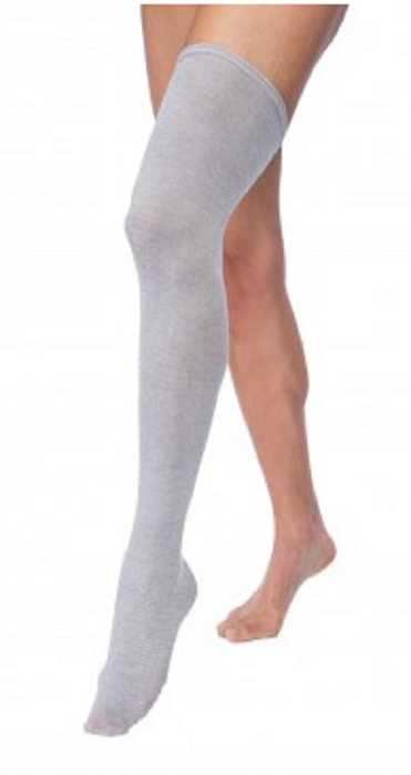 BSN Medical JOBST FarrowHybrid ADII Compression Liner Knee High Extra Wide Silver - FLSL-AD4